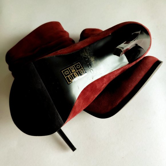 ALDO Burgundy Red Bootie - Picture 5 of 7